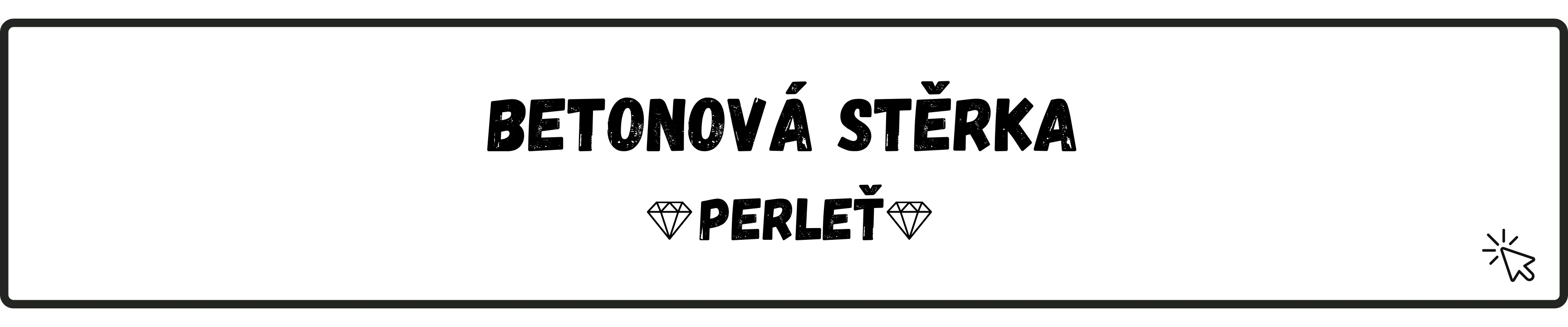 Betonová stěrka perleť