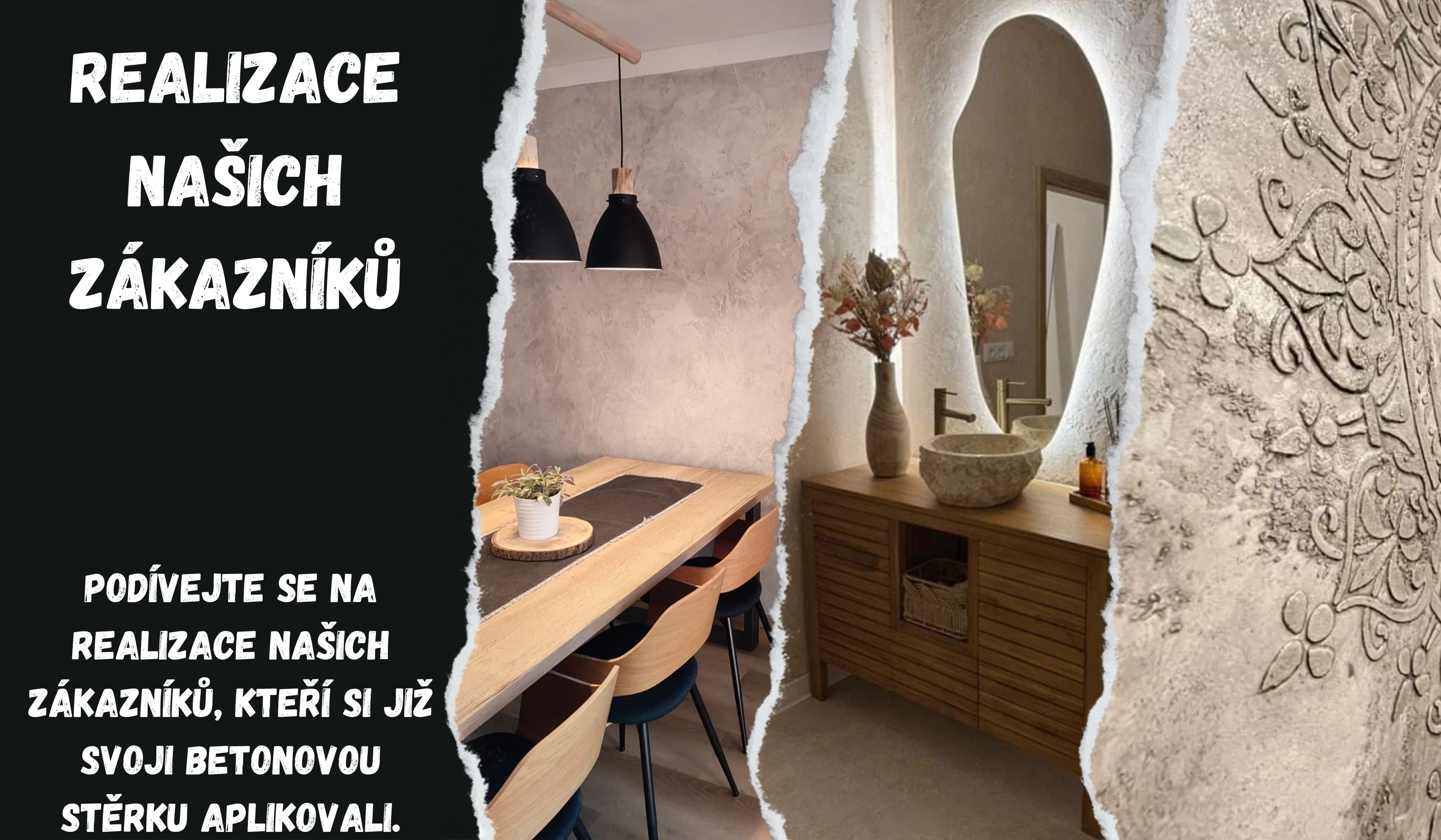 Betonová stěrka realizace