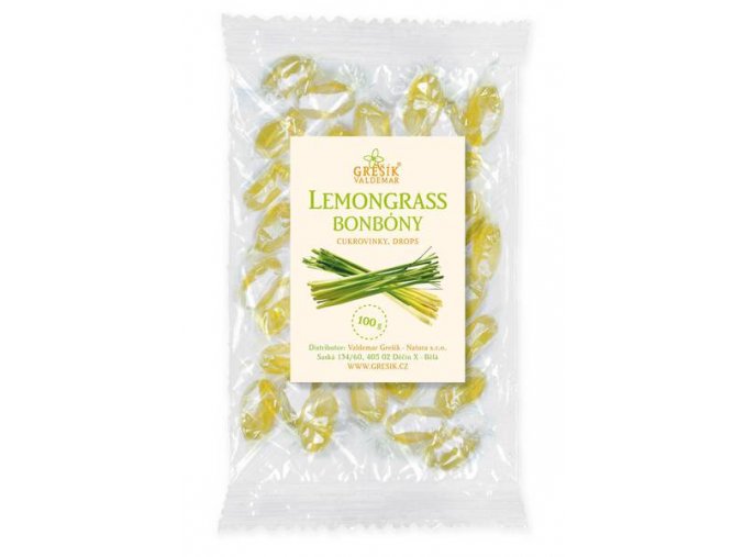 Lemongrass bonbóny 100 g GREŠÍK