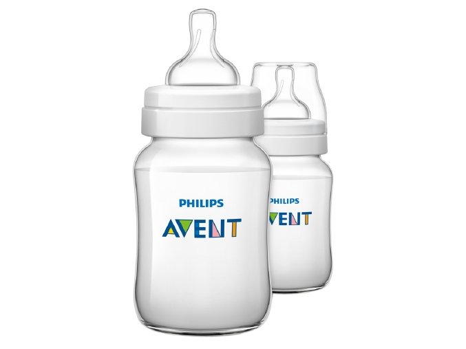 Philips Avent Kojenecká láhev Classic+ 260 ml - 2ks