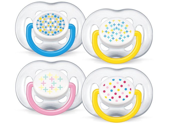 AVENT Šidítko Sensitive Fantazie 6-18m.bez BPA 2ks