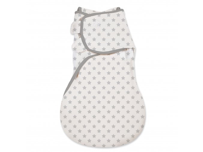 Summer Infant SwaddleMe Spací vak šedé hvězdy 1-4M