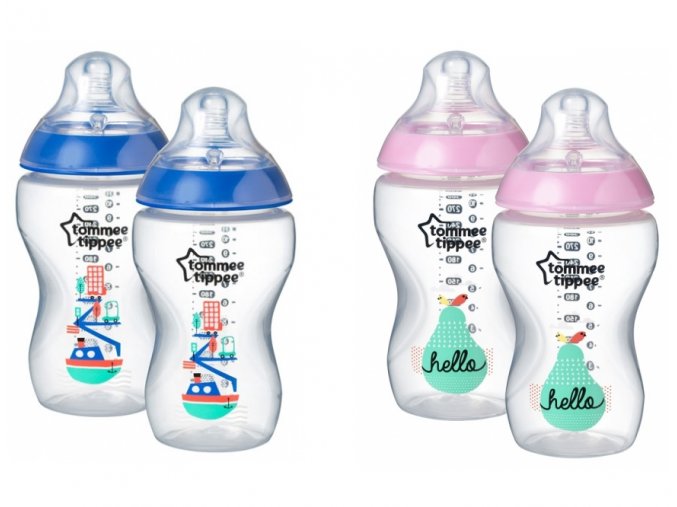 Tommee Tippee kojenecké láhve 340ml barevné nové modré