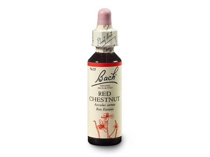 Bachovy esence Red Chestnut 20ml