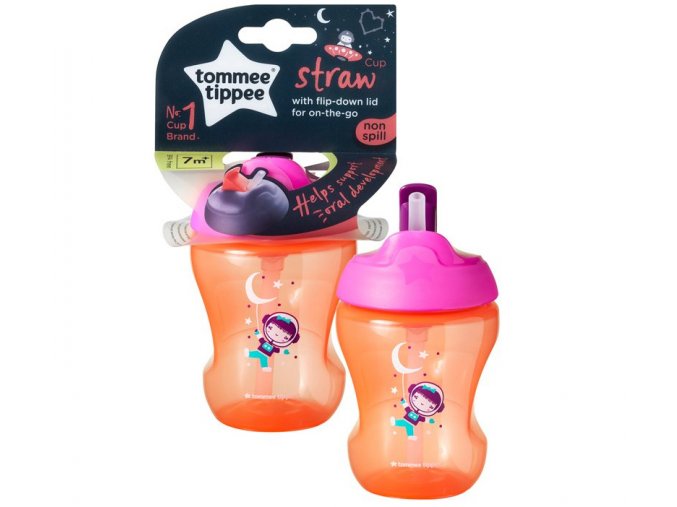 Tommee Tippee netekoucí hrneček Explora se zaklapávacím brčkem7m 230ml