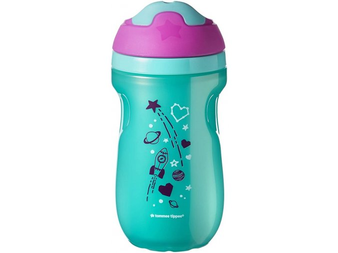 Tommee Tippee netekoucí termohrnek Explora 260ml tyrkysový