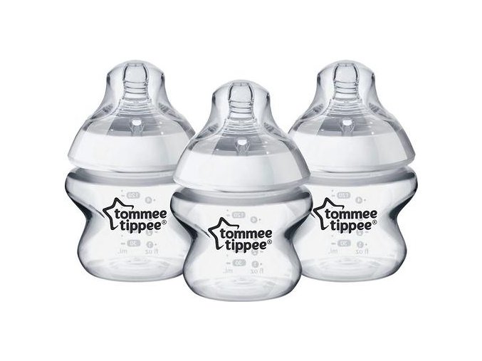 Tommee Tippee Kojenecká lahev C2N 150ml 3ks 0m