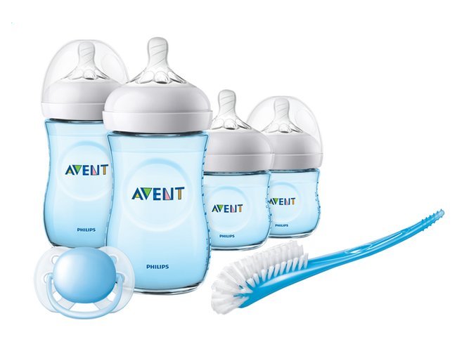 Philips Avent novorozenecká startovní sada Natural modrá