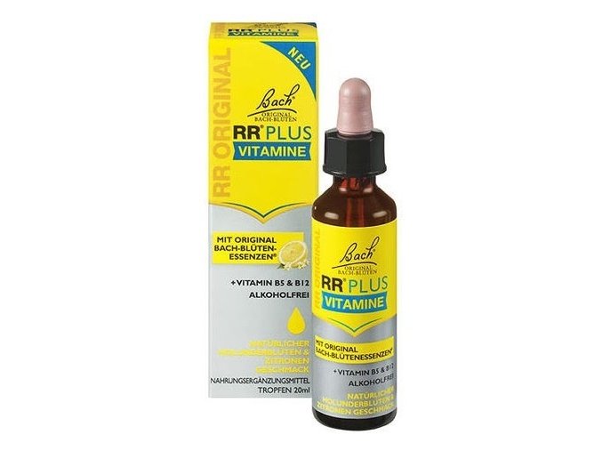 Rescue Remedy Plus krizové kapky 20 ml Bachovy esence