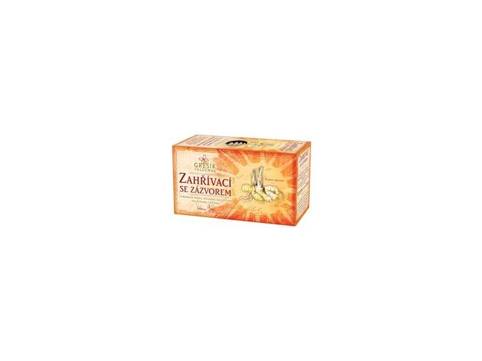Grešík čaj Zahřívací se zázvorem 20x1,5g