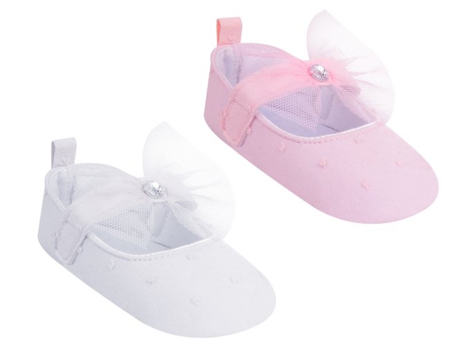 YO Capáčky, kojenecké botičky s mašličkou 6 12m