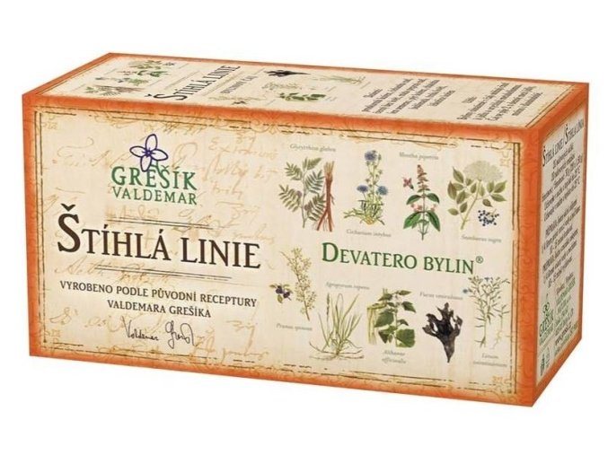 Grešík Štíhlá linie čaj 20x1.5g Devatero bylin