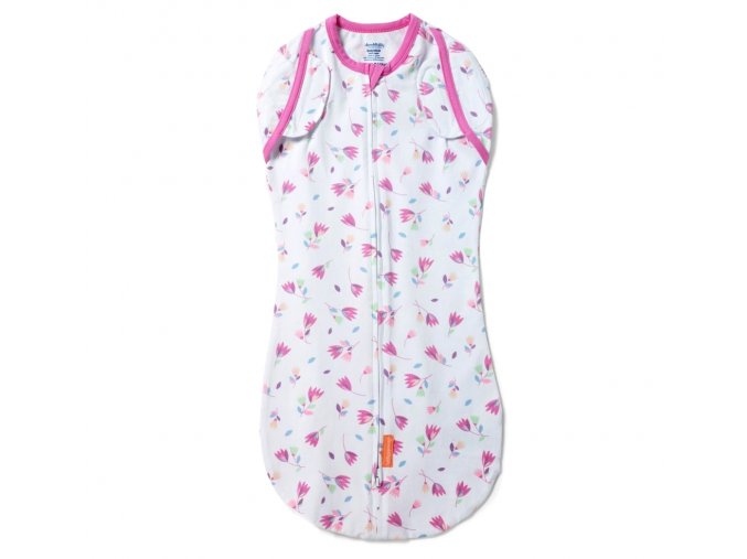 Summer Infant SwaddleMe zavinovačka Arms Free Pod tulipány (1)