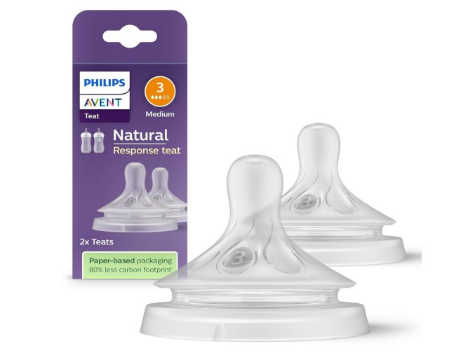 Avent savičky Natural Response 3 střední průtok