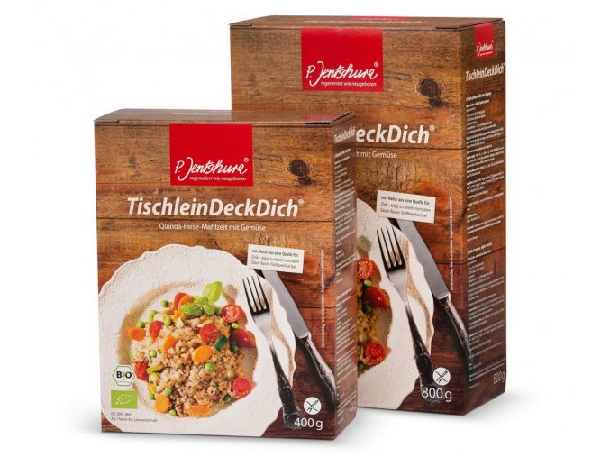 TischleinDeckDich večeře bezlepková BIO Jentschura
