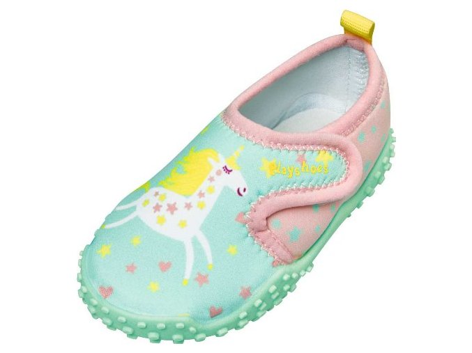 Playshoes neoprenové boty do vody pro děti Jednorožec (1)