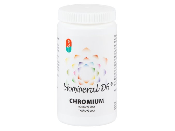 Biomineral D6 CHROMIUM tkáňové soli 180 tablet