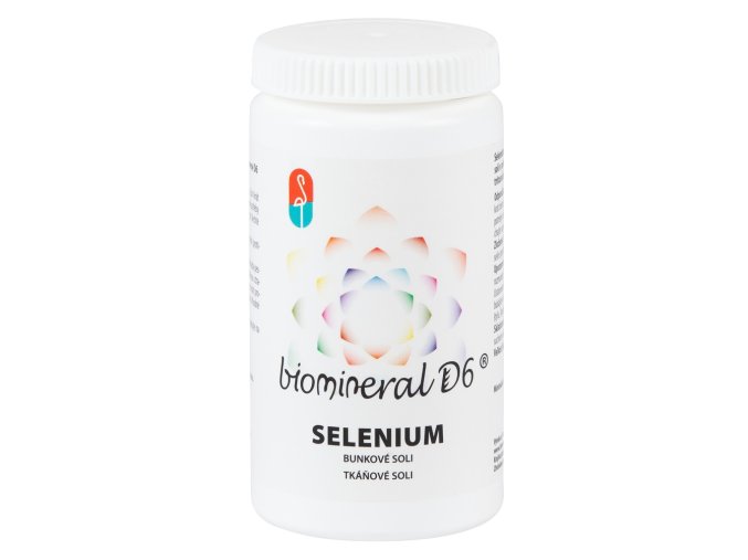 Biomineral D6 SELENIUM tkáňové soli 180 tablet