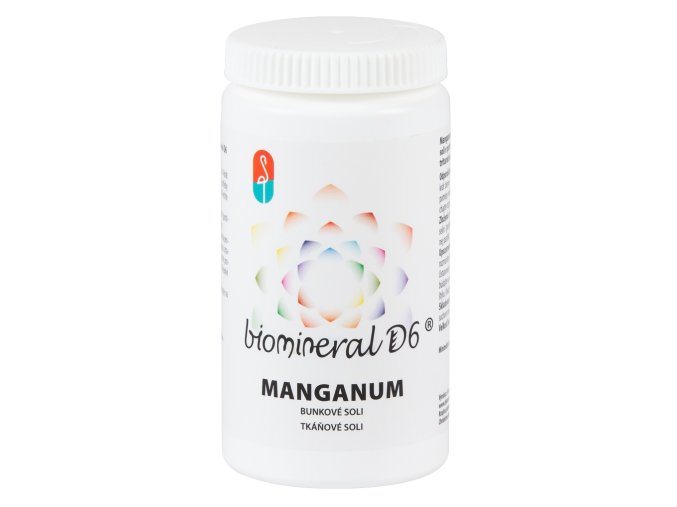 Biomineral D6 MANGANUM tkáňové soli 180 tablet