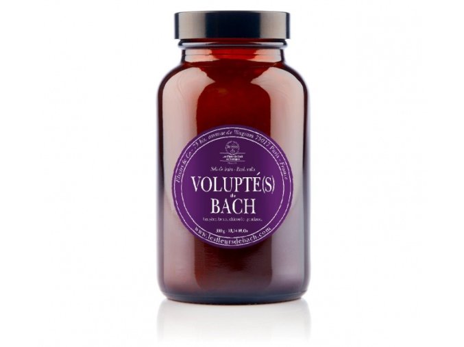 Les Fleurs de Bach sůl do koupele Volupté(s) Smyslnost 300g