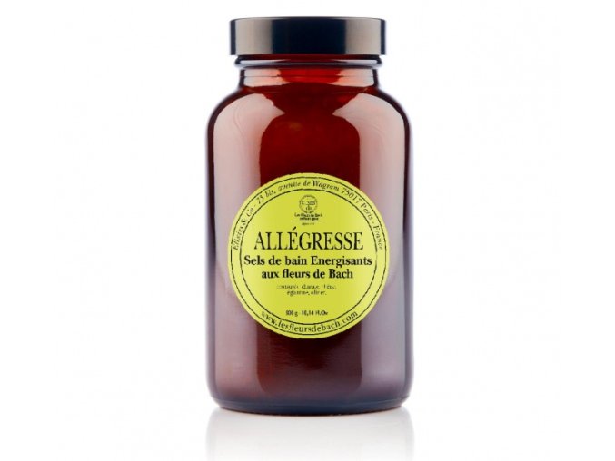Les Fleurs de Bach sůl do koupele Allégresse Radost 300g