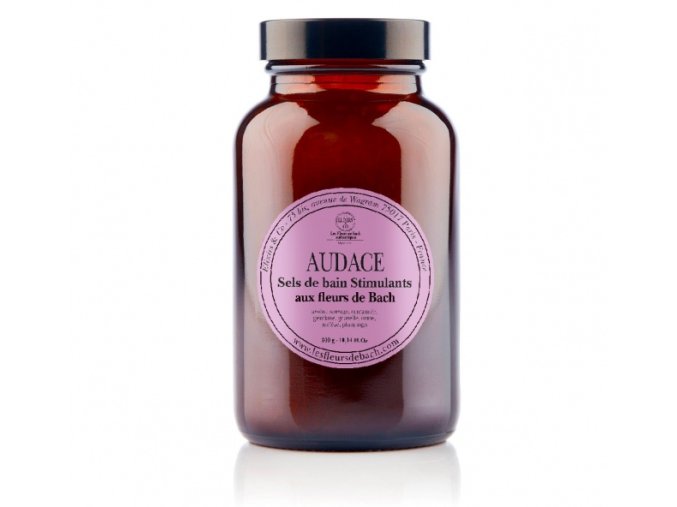 Les Fleurs de Bach sůl do koupele Audace Odvaha 300g