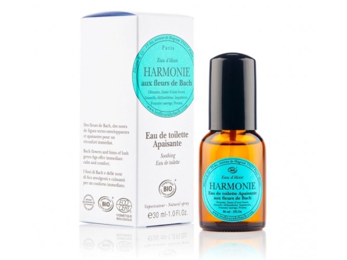 Les Fleurs de Bach bio toaletní voda Harmonie Soulad 30ml