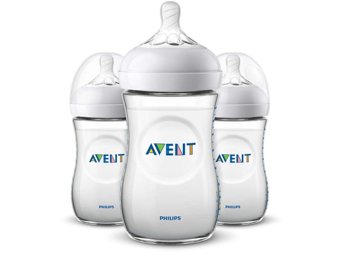 Láhev Avent Natural 260 ml 3ks