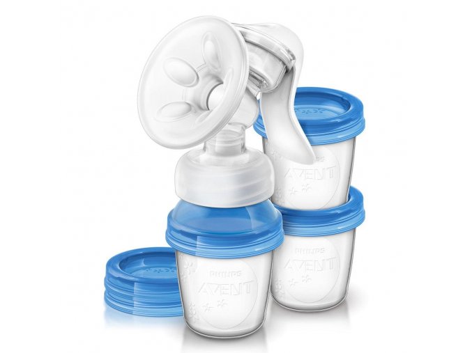 Odsávačka mateřského mléka Philips AVENT Natural s VIA systémem