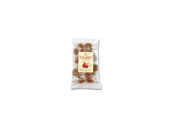 Šípkové bonbony s vitaminem C 100 g GREŠÍK