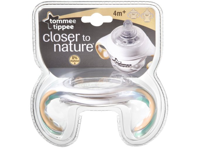 Tommee Tippee držadla ke kojeneckým lahvím C2N (2 ks)