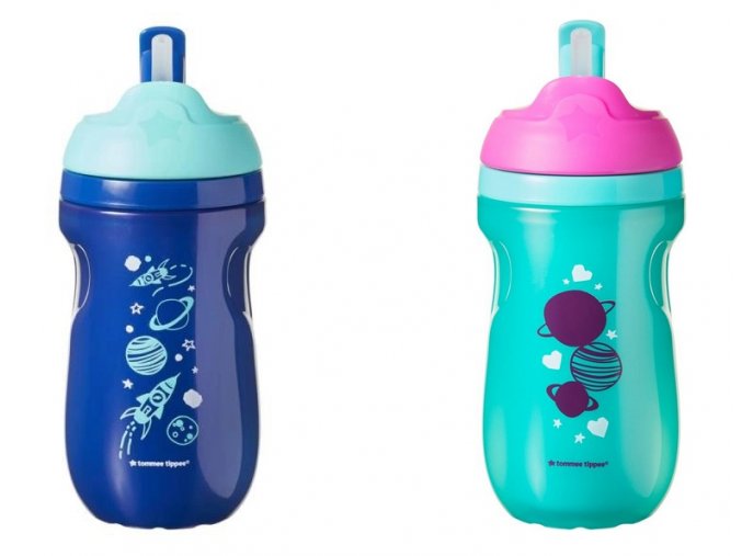 Tommee Tippee netekoucí termohrnek s brčkem Explora 260ml