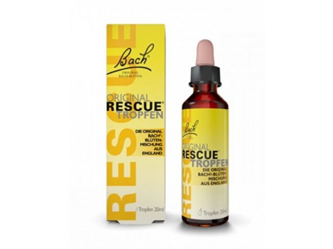 Rescue krizové kapky 20 ml Bachovy esence