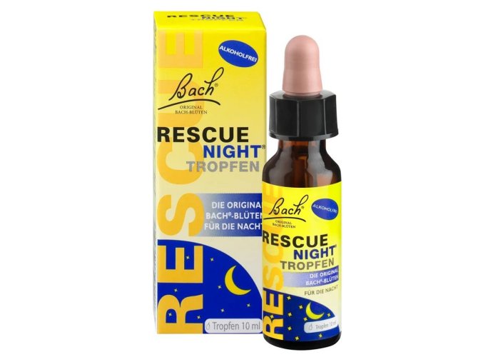 Rescue Night kapky na spaní 10ml Bachova terapie