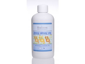 Saloos Bio Jemný dětský olej 250 ml - výhodné balení