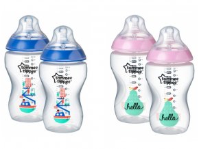 Tommee Tippee kojenecké láhve 340ml barevné nové modré