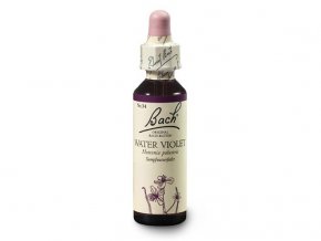 Bachovy esence Water Violet 20ml