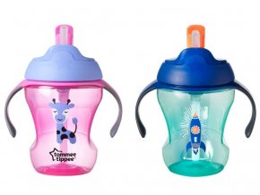 Tommee Tippee netekoucí hrneček Explora se zaklapávacím brčkem, 230ml (6)