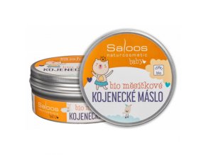 Šlehané bio měsíčkové kojenecké máslo 150ml Saloos