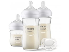 Philips Avent skleněná novorozenecká startovní sada Natural Response SCD87811 (2)