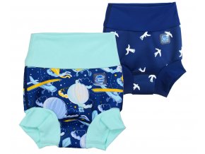 Splash About kojenecké plavky Happy Nappy Duo chlapecké