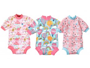 Splash About Baby neoprén body dívčí