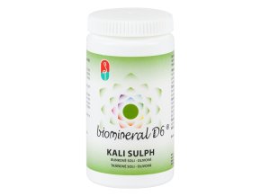 Biomineral D6 KALI SULPH tkáňové soli OLIVOVÁ 180 pastilek