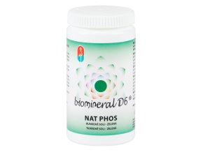 Biomineral D6 NAT PHOS tkáňové soli ZELENÁ 180 pastilek