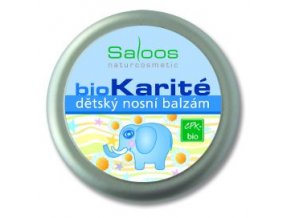 Bio Karité DĚTSKÝ NOSNÍ balzám 19ml Saloos