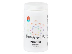 Biomineral D6 ZINCUM tkáňové soli 180 tablet