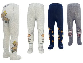 BeSnazzy dětské protiskluzové punčocháče pro zdravé lezení a první krůčky - chlapecké