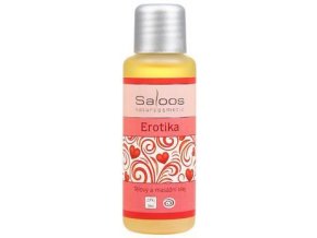 Tělový a masážní olej EROTIKA 50ml Saloos