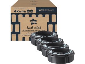 Tommee Tippee Náhradní kazety Sangenic Twist&Click 4ks univerzální