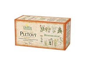 Grešík Pleťový čaj 20x1g Devatero bylin